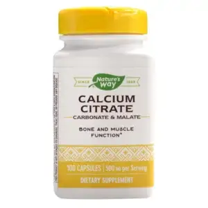Calcium Citrate Complex, 100 Capsule, Nature'S Way, Secom
