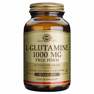 L‑Glutamină 1000 mg, 60 comprimate, Solgar