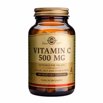 Vitamina C, 500 mg, 100 capsule, Solgar
