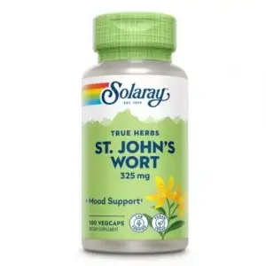 St. John's Wort, 325 mg, 100 capsule, Solaray, Secom