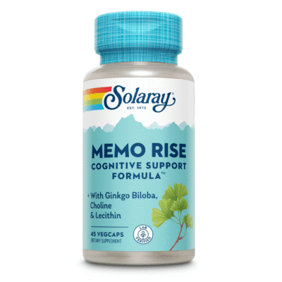 Memo Rise, 45 capsule, Solaray, Secom