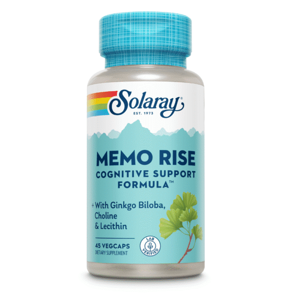 Memo Rise, 45 capsule, Solaray, Secom