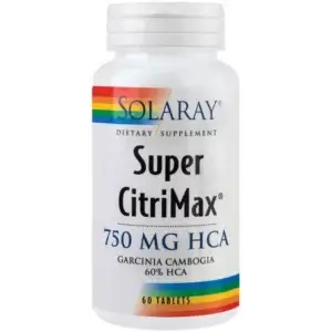 Super CitriMax (Garcinia Cambogia) 750 mg, 60 tablete, Solaray, Secom
