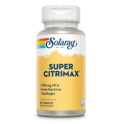 Super CitriMax (Garcinia Cambogia) 750 mg, 60 tablete, Solaray, Secom
