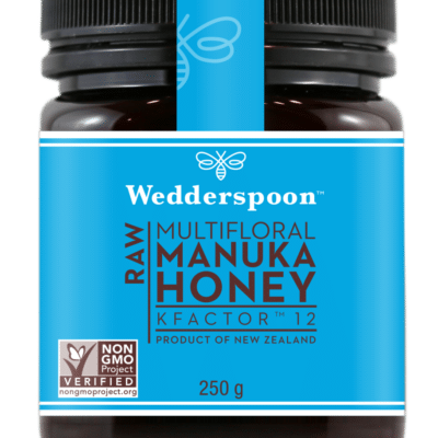 Miere de Manuka KFactor 12 RAW, 250g, Wedderspoon