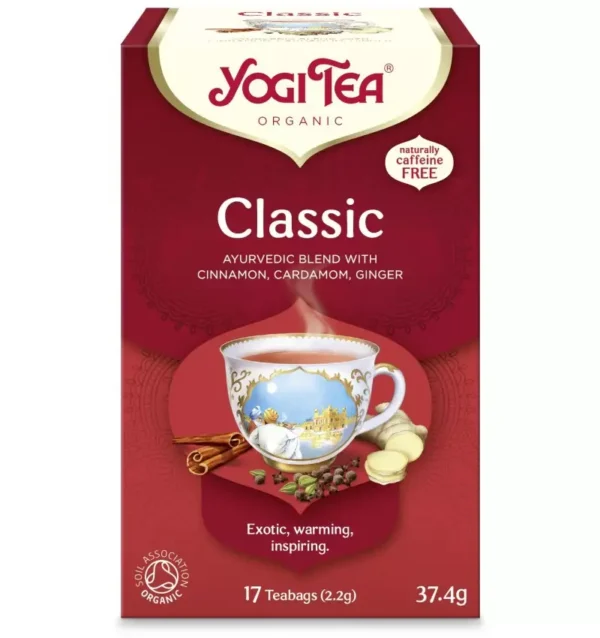 Ceai bio Classic, 17 pliculețe, 37.4g, Yogi Tea