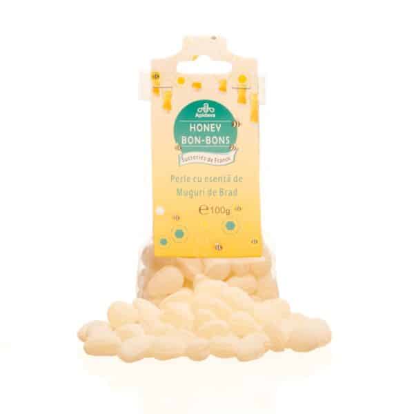 Perle cu esență de muguri de brad, 100g, Apidava