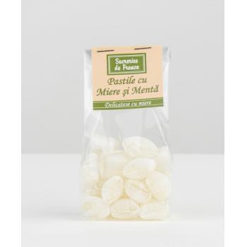 Pernițe cu miere și mentă, 100g, Apidava
