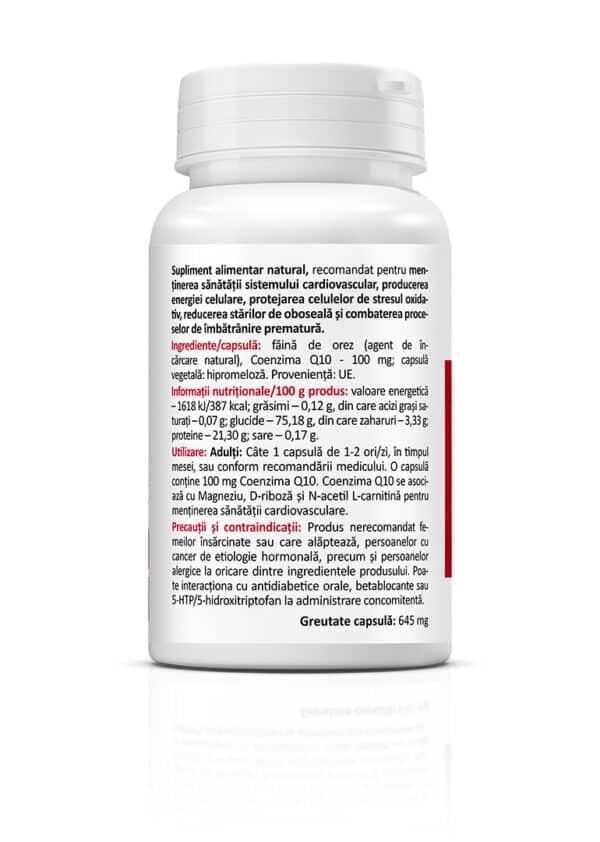 5941872400824-1 Coenzima Q10, 100 mg, 60 capsule, Zenyth