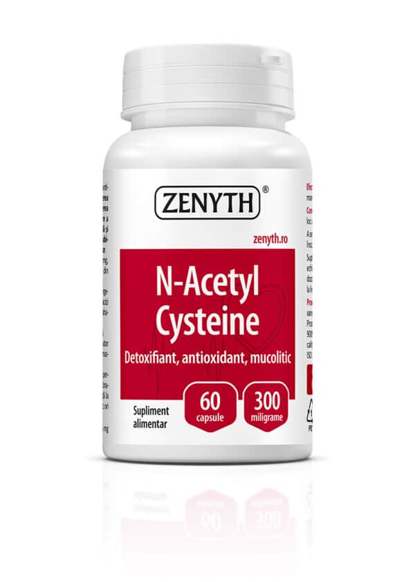 5941872400954 N-Acetil Cisteină 300 mg, 60 capsule, Zenyth