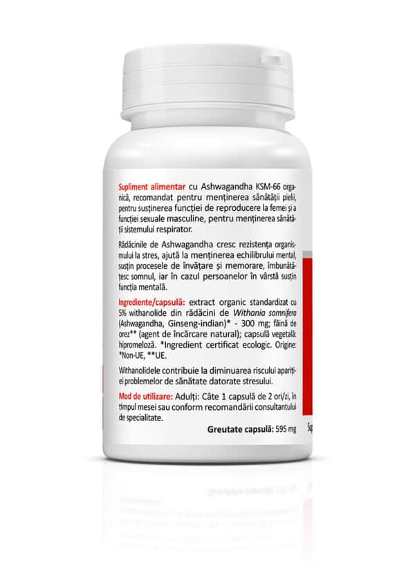 5941872401715-1 Ashwagandha KSM-66 300 mg, 30 capsule, Zenyth