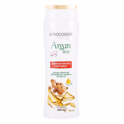 Șampon pentru păr vopsit Argan Line, 400 ml, Gerocossen