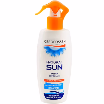 Balsam calmant după plajă Natural Sun, 200 ml, Gerocossen