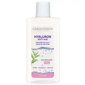 Apă micelară 3 in 1 Hyaluron Anti-Age, 300 ml, Gerocossen
