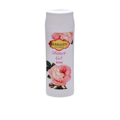 Gel de duș cu parfum de trandafir, 250 ml, Herbagen