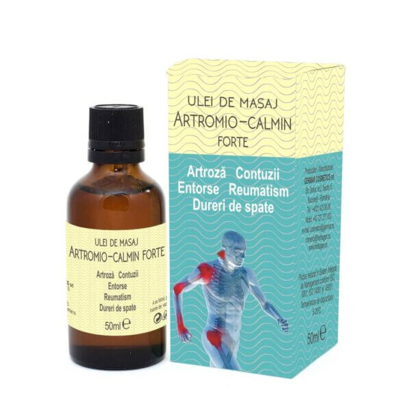 Ulei de masaj Artromio – Calmin Forte, 50 ml, Herbagen