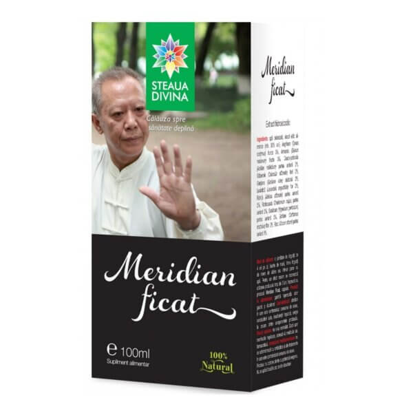 Meridian Ficat, tinctură, 100 ml, Steaua Divină