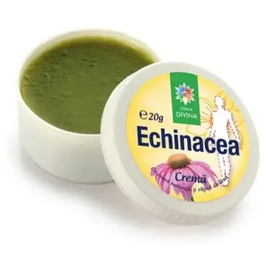 Cremă naturală cu echinacea, 20 g, Steaua Divină