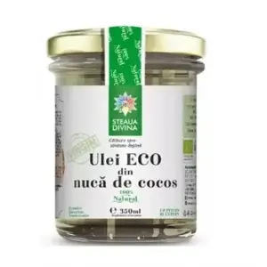 Ulei din nucă de cocos Bio, 350ml, Steaua Divină