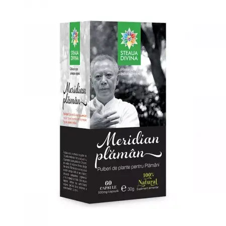 Meridian plămân, 60 capsule, Steaua Divina