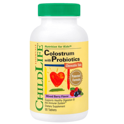 Colostrum cu Probiotice, 90 tablete masticabile, Secom