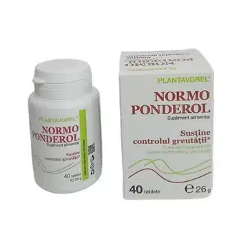 Normoponderol V, 40 comprimate, Plantavorel