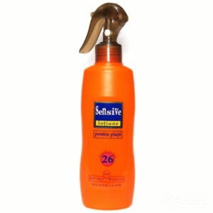 Loțiune de plajă SPF35 cu extract de morcov, 250ml, Sensive