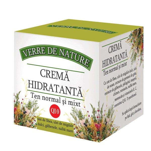 Cremă hidratantă pentru ten normal și mixt, 50 ml, Manicos