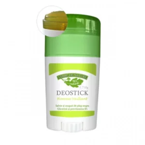 Deostick Homme Vaillant cu salvie, muguri de plop negru și glicerină, 50 g, Verre de Nature