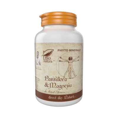 Passiflora & Magneziu, 60 capsule, Pro Natura