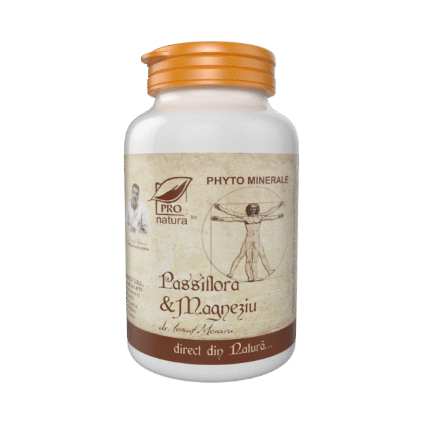Passiflora & Magneziu, 60 capsule, Pro Natura