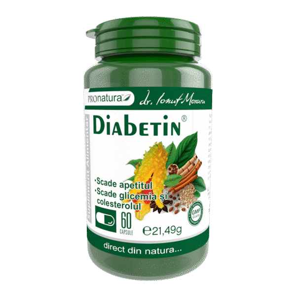 6420488011406 Diabetin, 60 capsule, Pro Natura