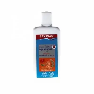 Apă de gură Favi-fresh, 125 ml, Favisan