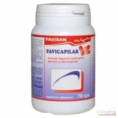 Favicapilar, 70 capsule, Favisan