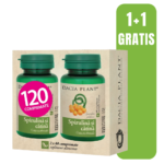 Pachet spirulină și cătină, 2x60 tablete, Planta Dacia