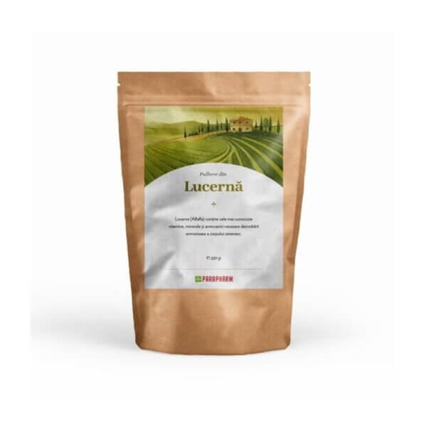 Lucernă pulbere, 250g, Parapharm