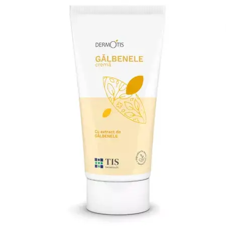 Cremă cu gălbenele Dermotis, 50 ml, Tis Farmaceutic