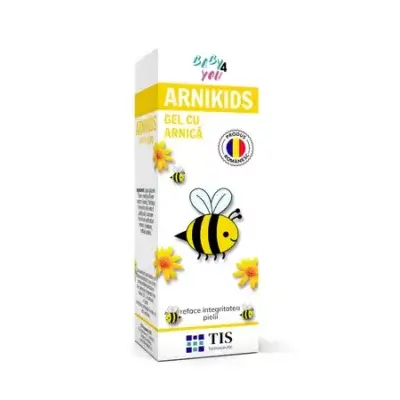 Gel cu arnică pentru copii Arnikids Baby 4 You, 20 ml, Tis Farmaceutic