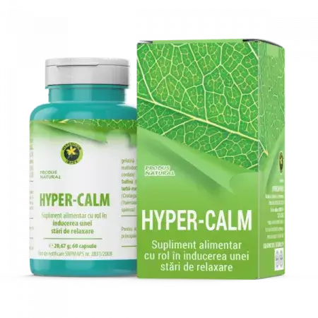 Hyper-Calm, 60 capsule, Hypericum