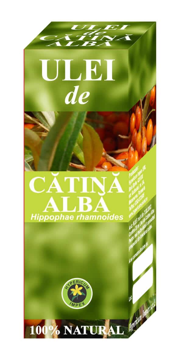 6422572000846 Ulei de cătină albă, 20ml, Hypericum