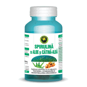 Spirulină cu Aloe și Catină Albă, 60 capsule, Hypericum