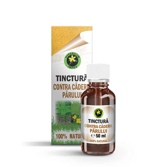 Tinctură Contra Căderii Părului, 50ml, Hypericum