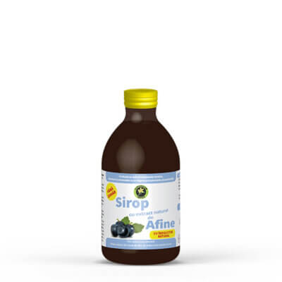 Sirop Afin cu Stevia Rebaudiana, 250ml, Hypericum