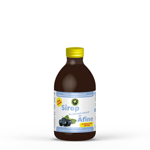 Sirop Afin cu Stevia Rebaudiana, 250ml, Hypericum