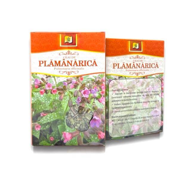 Ceai de Plămânărică, 50g, Stef Mar