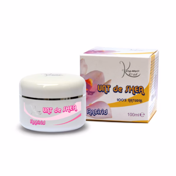 Cremă Unt de Shea Antirid, Anti-Aging, 100 ml, Kosmo Oil