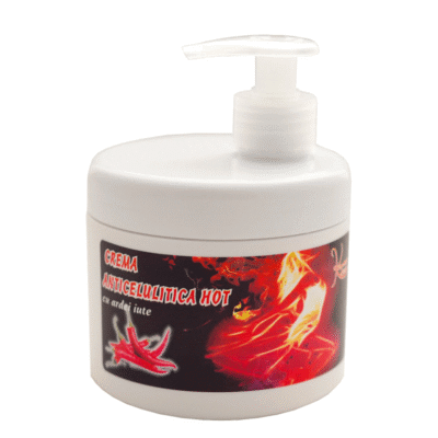 Cremă Anticelulitică Hot cu Ardei iute, 500 ml, Kosmo Line