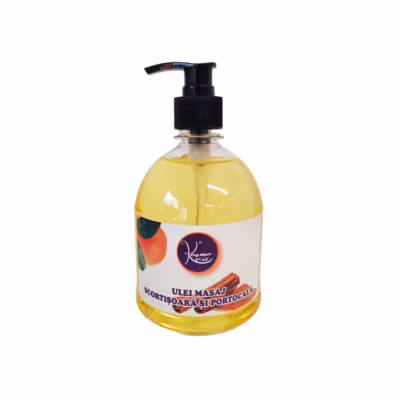 Ulei pentru masaj cu Scorțișoară și Portocală, 500 ml, Kosmo Line