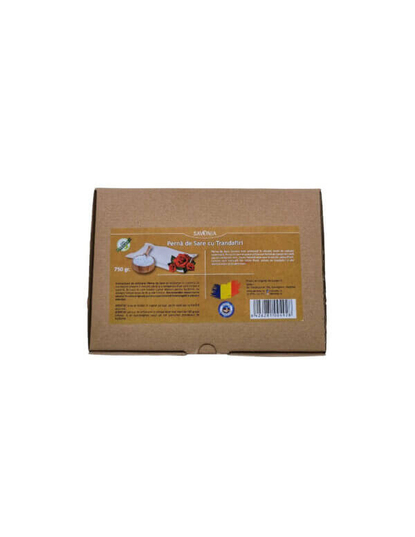 Pernă de Sare cu Trandafiri, 750 g, Savonia