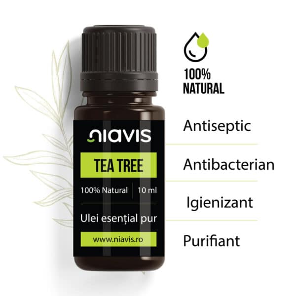 Ulei Esențial de Tea Tree, 10ml, Niavis